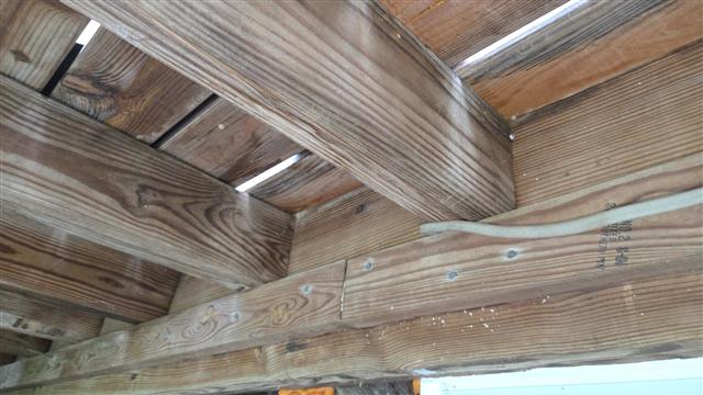 What Is Holding the Deck to the House?